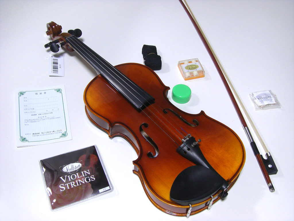8500円のバイオリン【ハルシュタットV14】購入。期待以上の音に大満足♪: すごろー！（ビックリマーク）